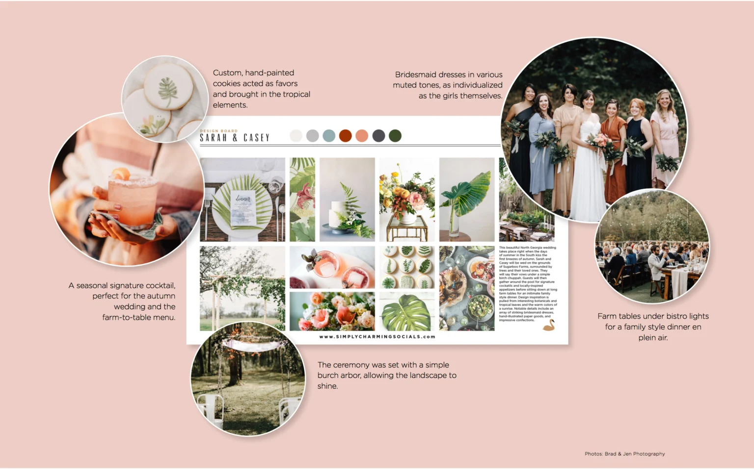 Sarah+and+Casey+Wedding+Design+Board+to+Real+Wedding+|+Simply+Charming+Socials+|+Atlanta+Wedding+Planner