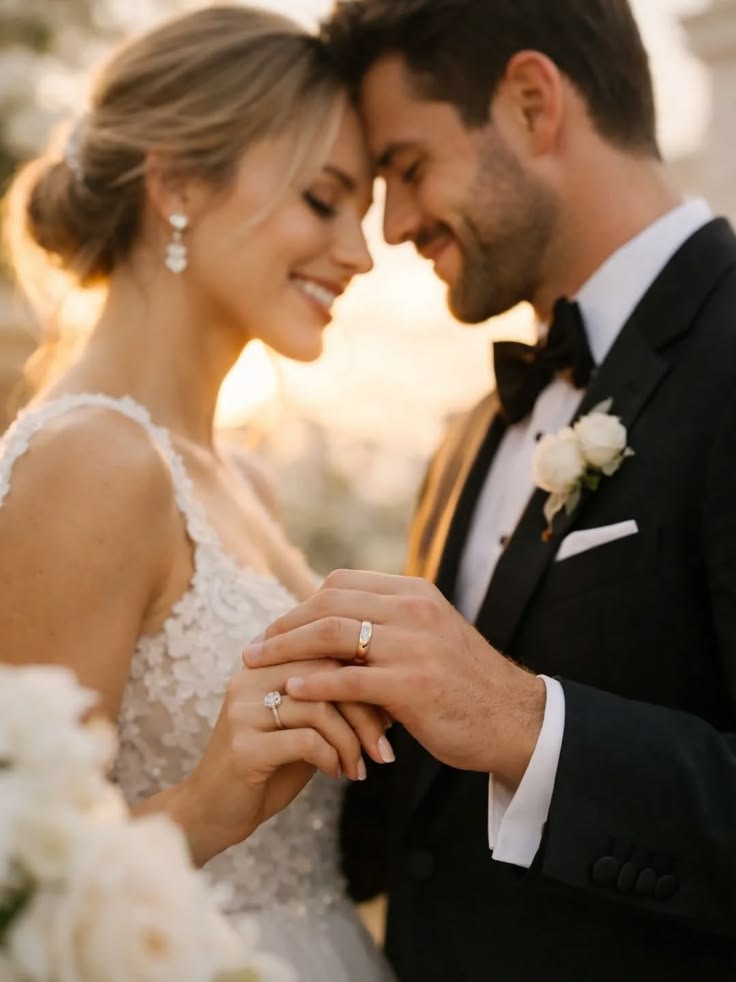 💍✨ O casamento é o instante em que dois sonhos…